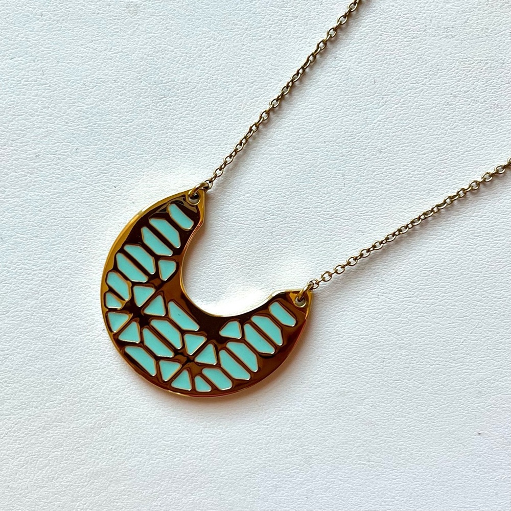 STELLA & DOT Reversible Breezeblock Necklace